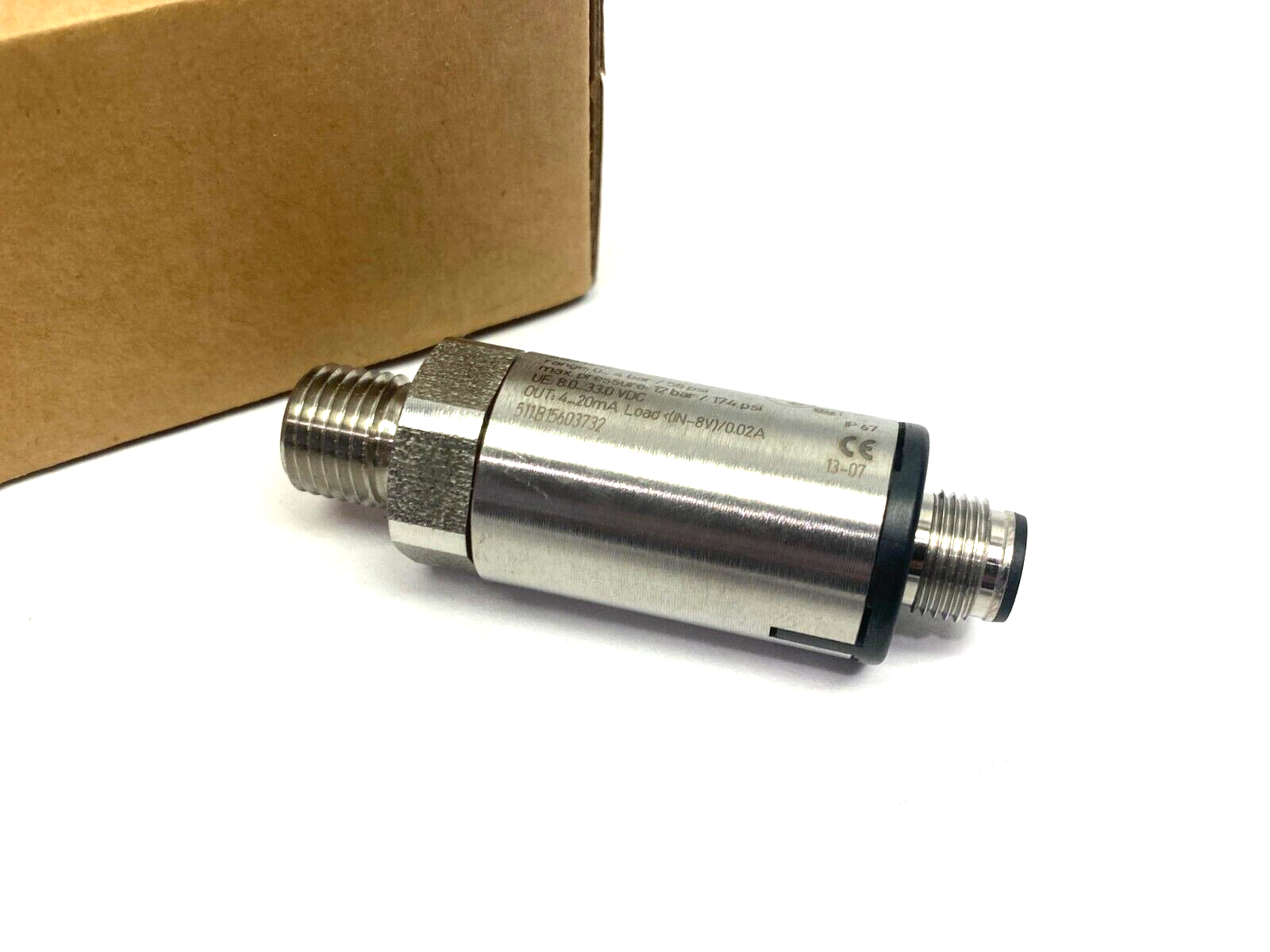 Turck PT004R-13-LI3-H1131 Pressure Transmitter M12 3-Pin Stainless Steel 6831612 - Maverick Industrial Sales