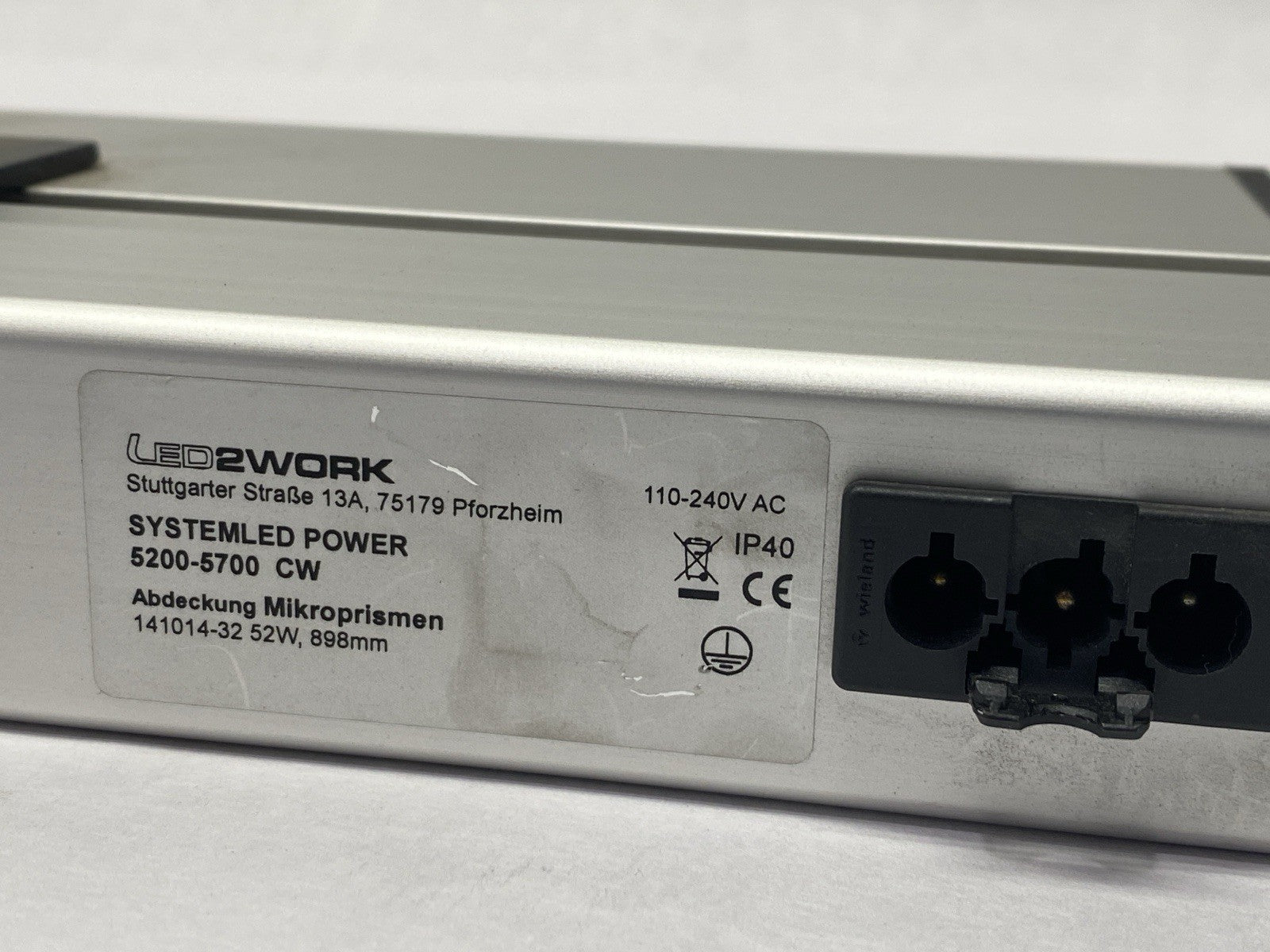 141014-32 | LED2Work SYSTEMLED POWER 5200-5700 CW LED Work Light 898mm 52W - Used - Maverick Industrial Sales