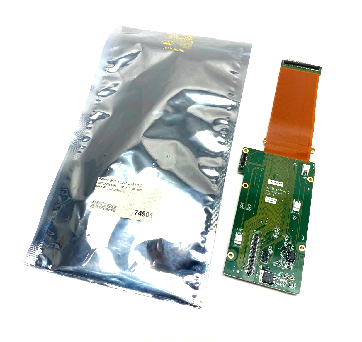 Hesse BF2-A2.ZP.LLM V1.0 Control Unit PCI Card 74901 - Maverick Industrial Sales