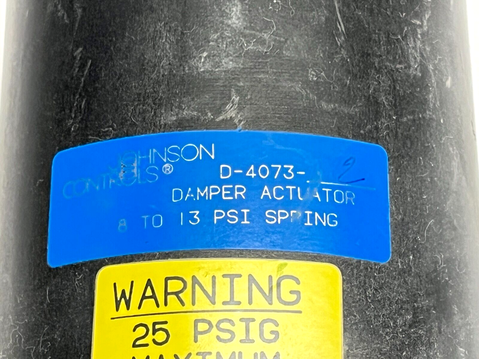 Johnson Controls D-4073-2 Pneumatic Damper Actuator 8 to 13 PSI Spring - Maverick Industrial Sales