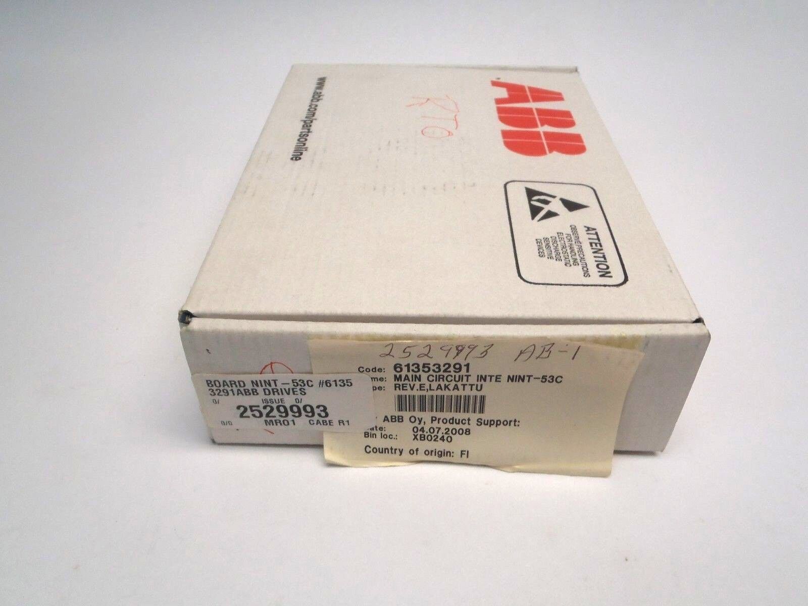 ABB NINT-53 Interface Main Circuit Board ASEA Brown Boveri - Maverick Industrial Sales