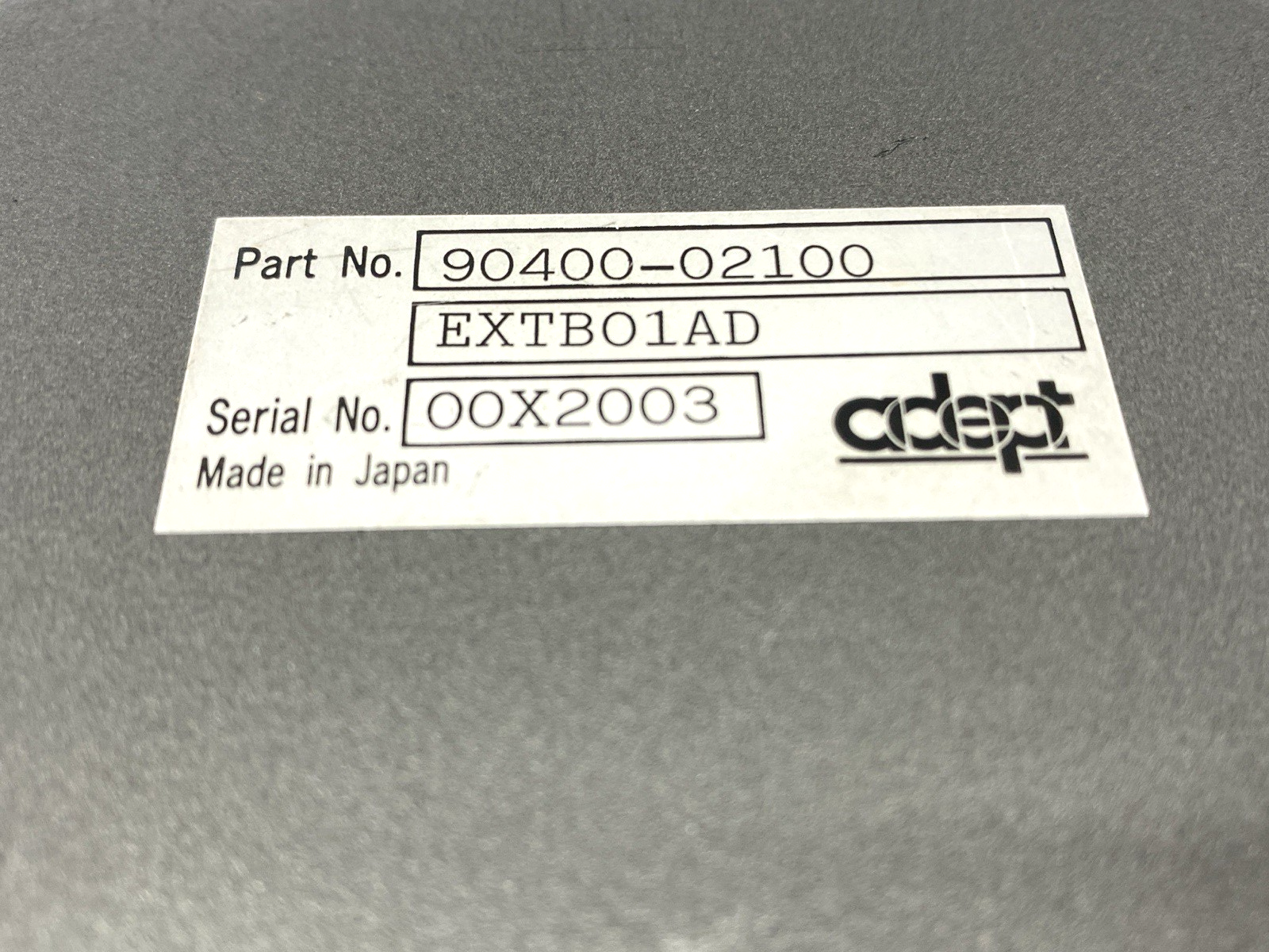 Adept 90400-02100 Teach Pendant Controller Robot Control EXTB01AD - Maverick Industrial Sales