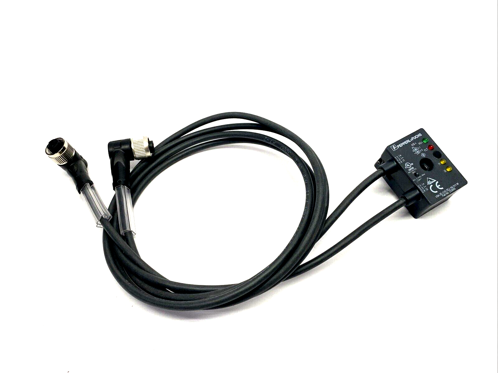 Pepperl+Fuchs VBA-2E-G10-ZEJ-1M-2V1-W AS-Interface Module 233665 MISSING SCREW - Maverick Industrial Sales
