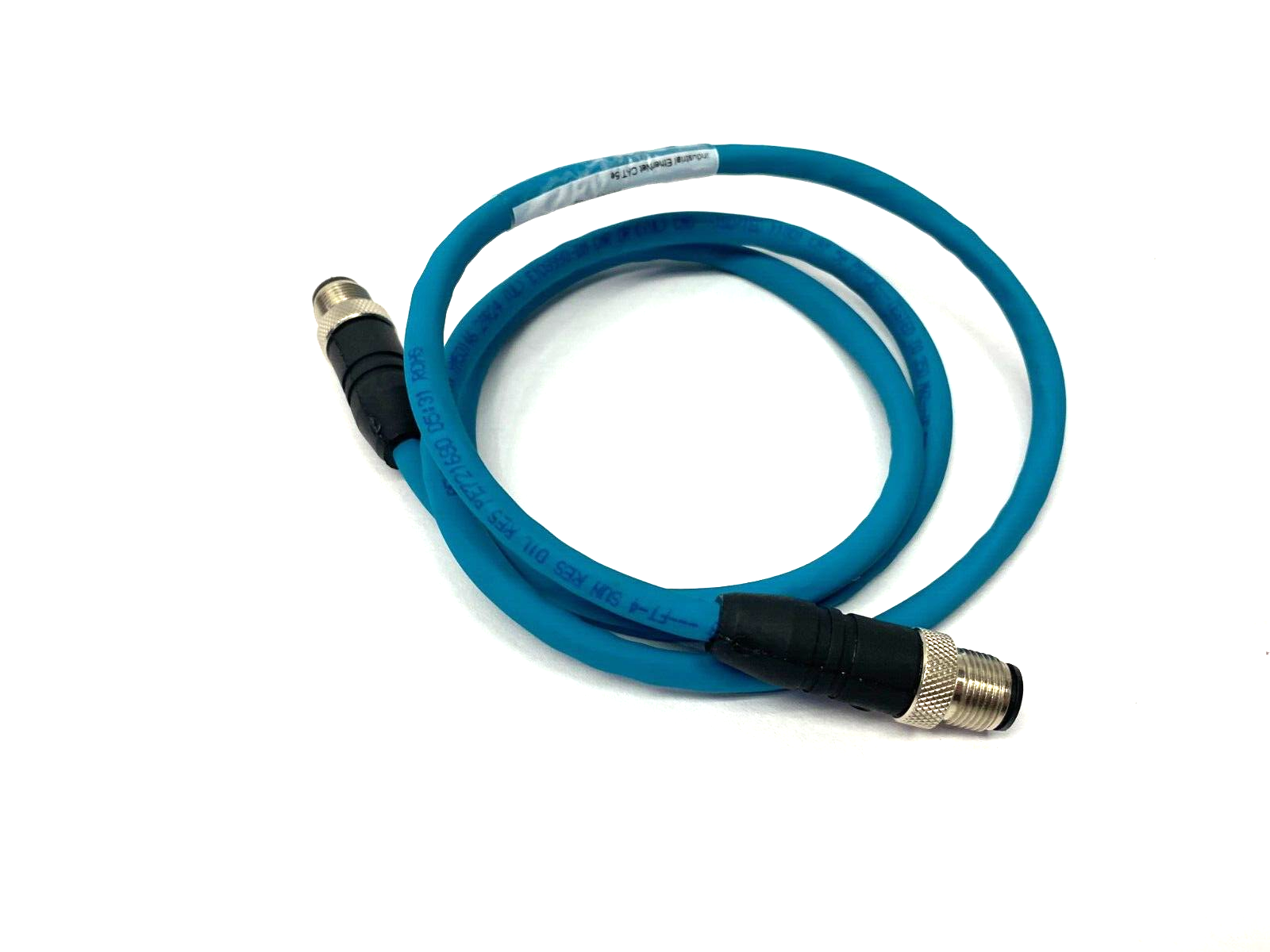 Lumberg Automation 0985806100/1M Shielded Double Ended Cordset M12 900004052 - Maverick Industrial Sales