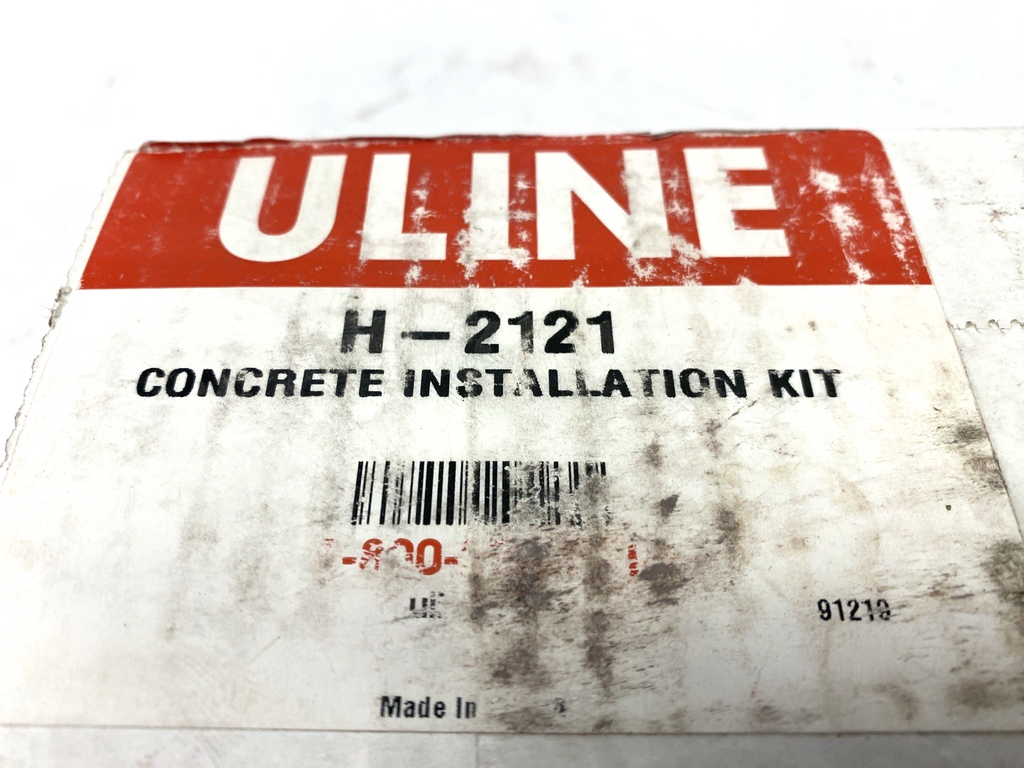 Uline Sticker Labels Uline H‑2121 Concrete Installation Kit for Safety Guards PKG OF 4 ANCH