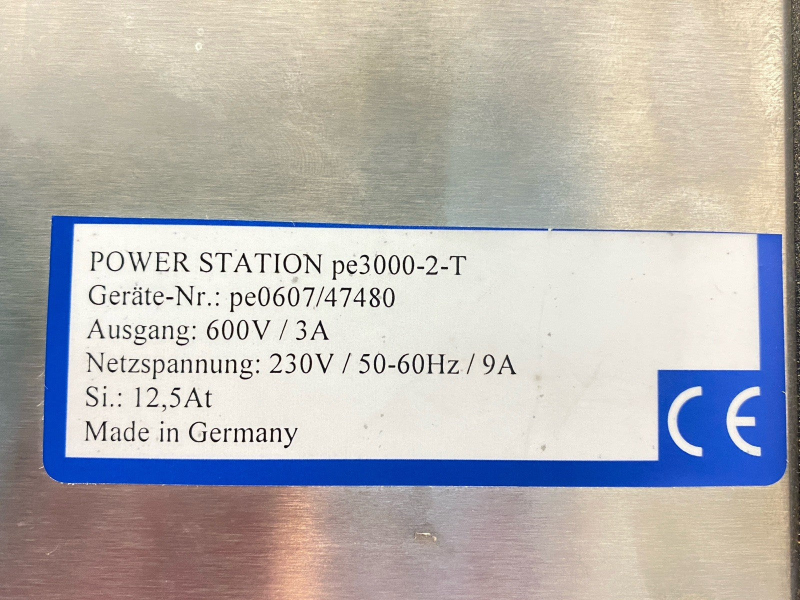 PE3000-2-T | Plating Electronic Power Station 3A 600V - Used - Maverick Industrial Sales