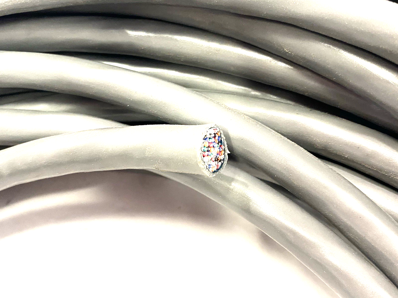 Belden 9546 060 RS232, #24-50c, SR-PVC, O/A Foil, PVC Jkt, CMG LOT OF 75 FEET - Maverick Industrial Sales