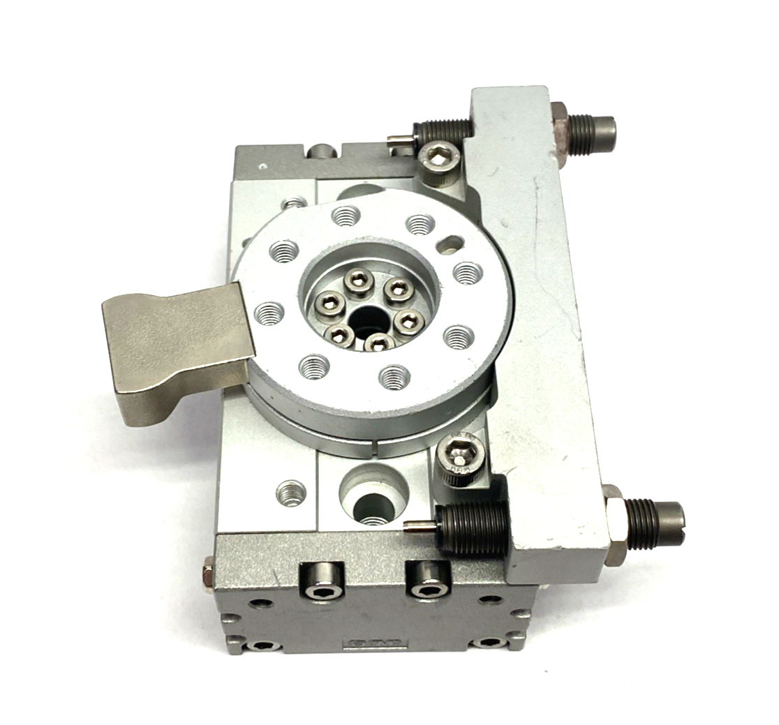 SMC MSQB20L2 Rotary Table Actuator Cylinder 20mm Size, 180-Deg - Maverick Industrial Sales