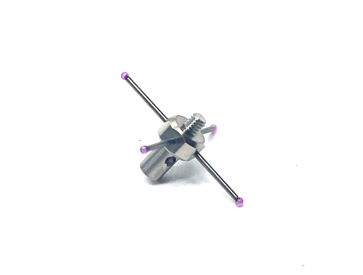 Hexagon 03969423 CMM M2 4-Way Star Stylus, M2 Thread, 1mm Dia. Ruby Ball - Maverick Industrial Sales