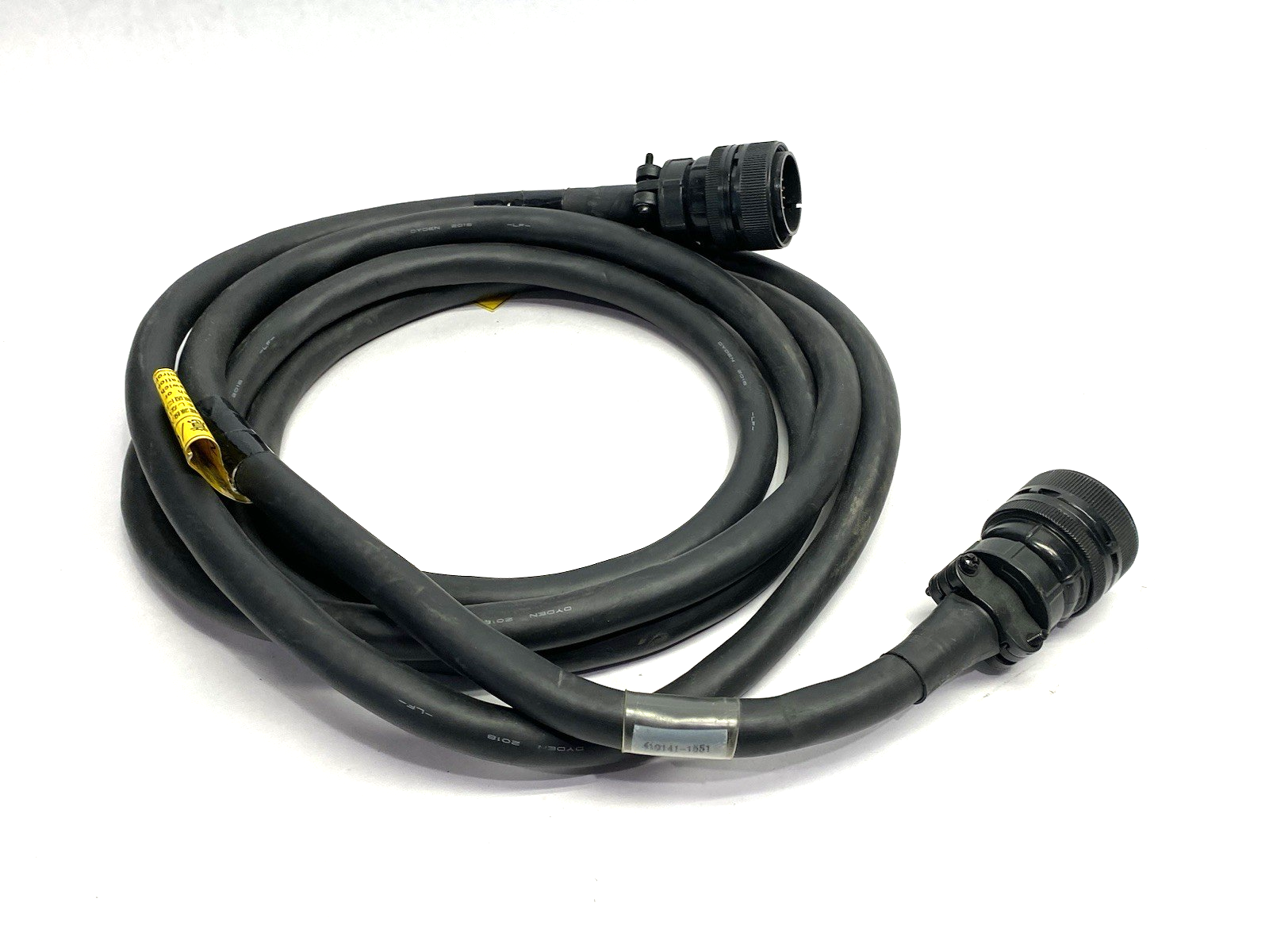 410141-1551 | Denso Adept Robotic Servo Encoder Feedback Cable 37-pin 4m Length - Used - Maverick Industrial Sales