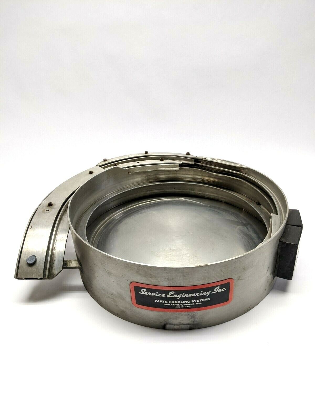 Service Engineering 15” Stainless Steel Vibratory Feeder Bowl - Maverick Industrial Sales