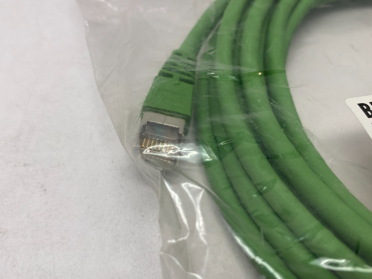 ZK1090-9191-0050, 052940 | Beckhoff ZK1090-9191-0050 Ethernet/EtherCAT Patch Cable 2 x RJ45 5m 052940 - New - Maverick Industrial Sales