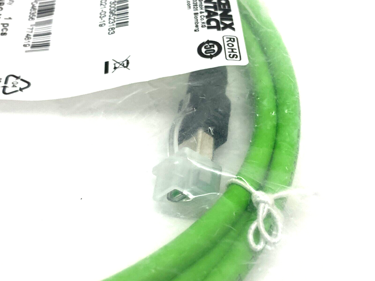 1407353 | Phoenix Contact NBC-M 8MS/ 2,0-93B/R4AC Dbl-Ended Ethernet Network Cable - New - Maverick Industrial Sales