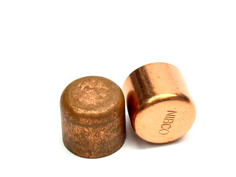 1/2" Copper Sweat Fitting Cap LOT OF 2 - Maverick Industrial Sales