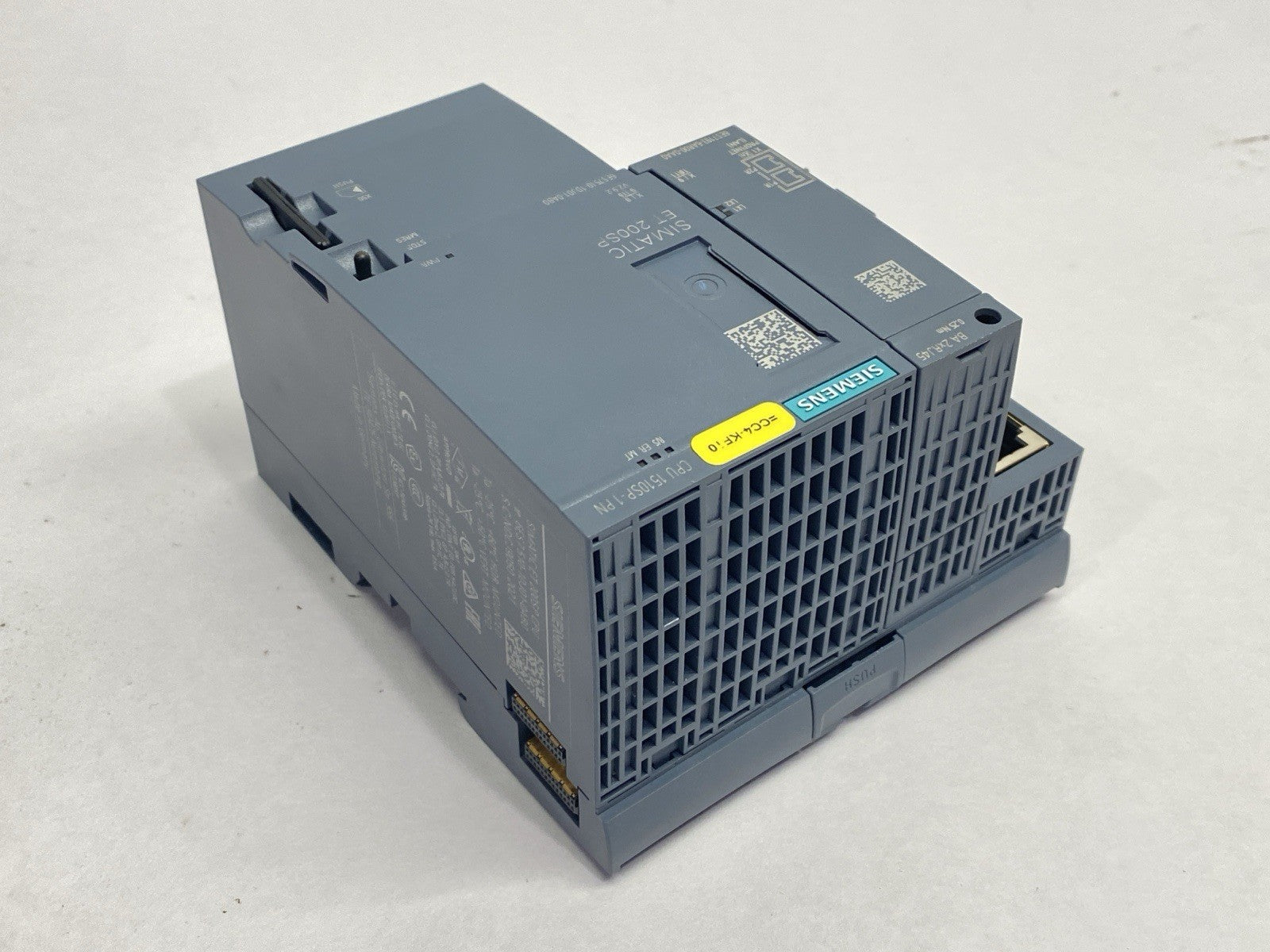 6ES7510-1DJ01-0AB0 | Siemens SIMATIC DP CPU For ET 200SP w/ 6ES7193-6AR00-0AA0 - Used - Maverick Industrial Sales