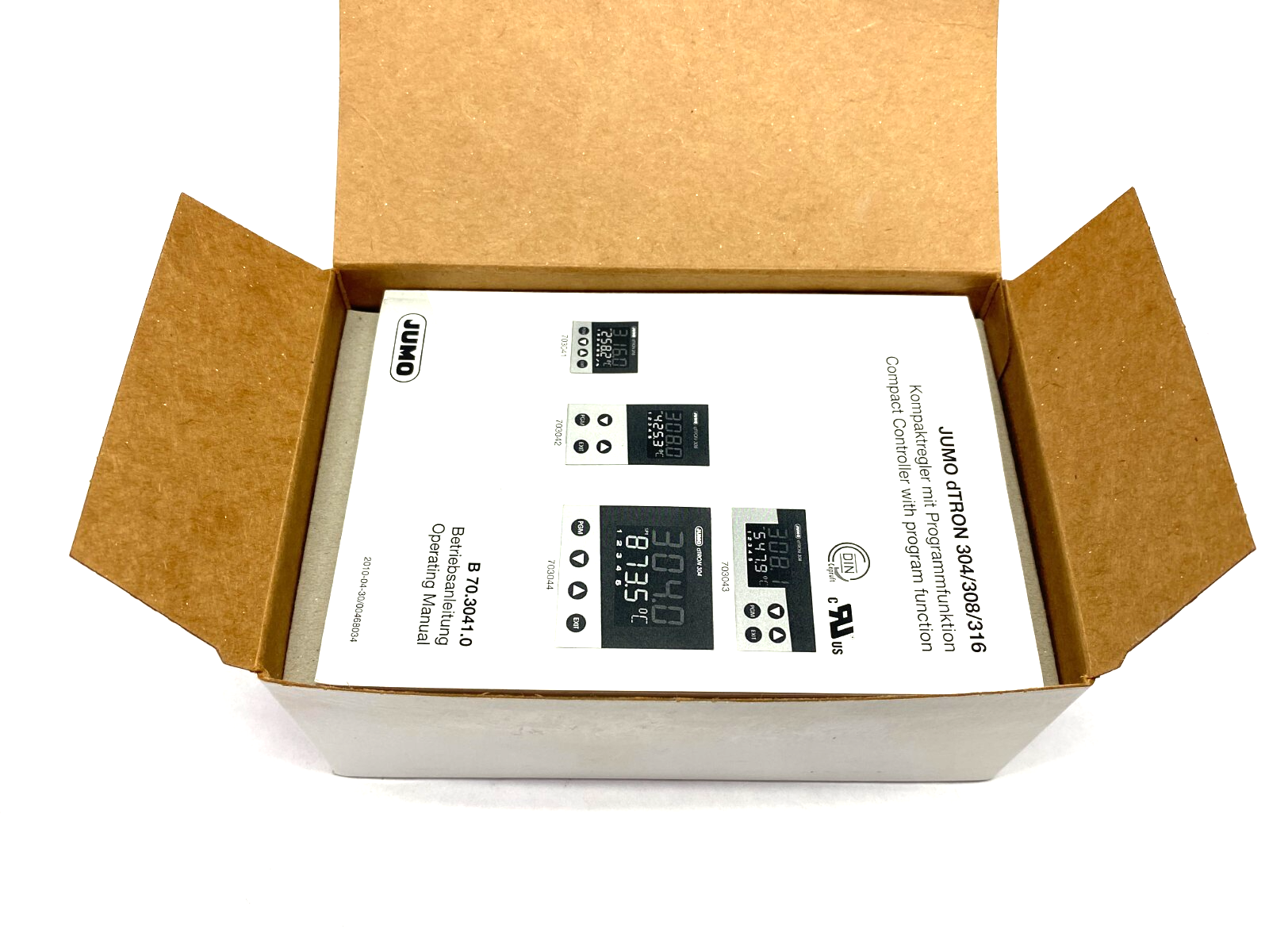 JUMO 703042/181-140-25/000 dTRON Compact Controller 2-Logic Inputs 308H - Maverick Industrial Sales