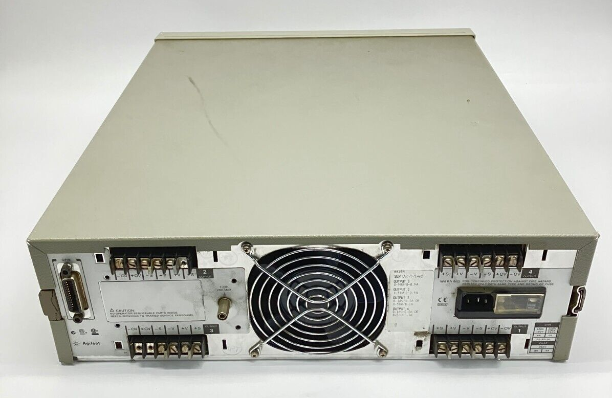 Agilent 6626A System DC Power Supply - Maverick Industrial Sales