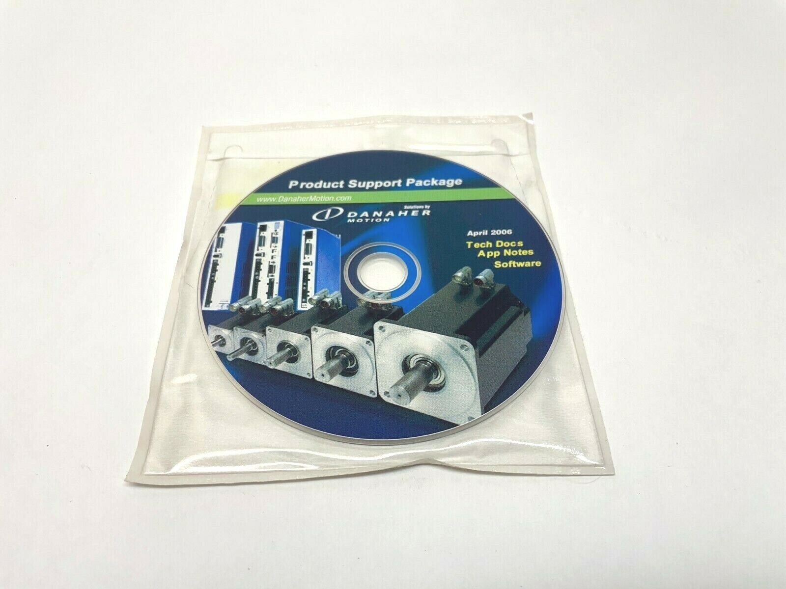Danaher Motion Product Support Package CD, April 2006 - Very Good - Maverick Industrial Sales