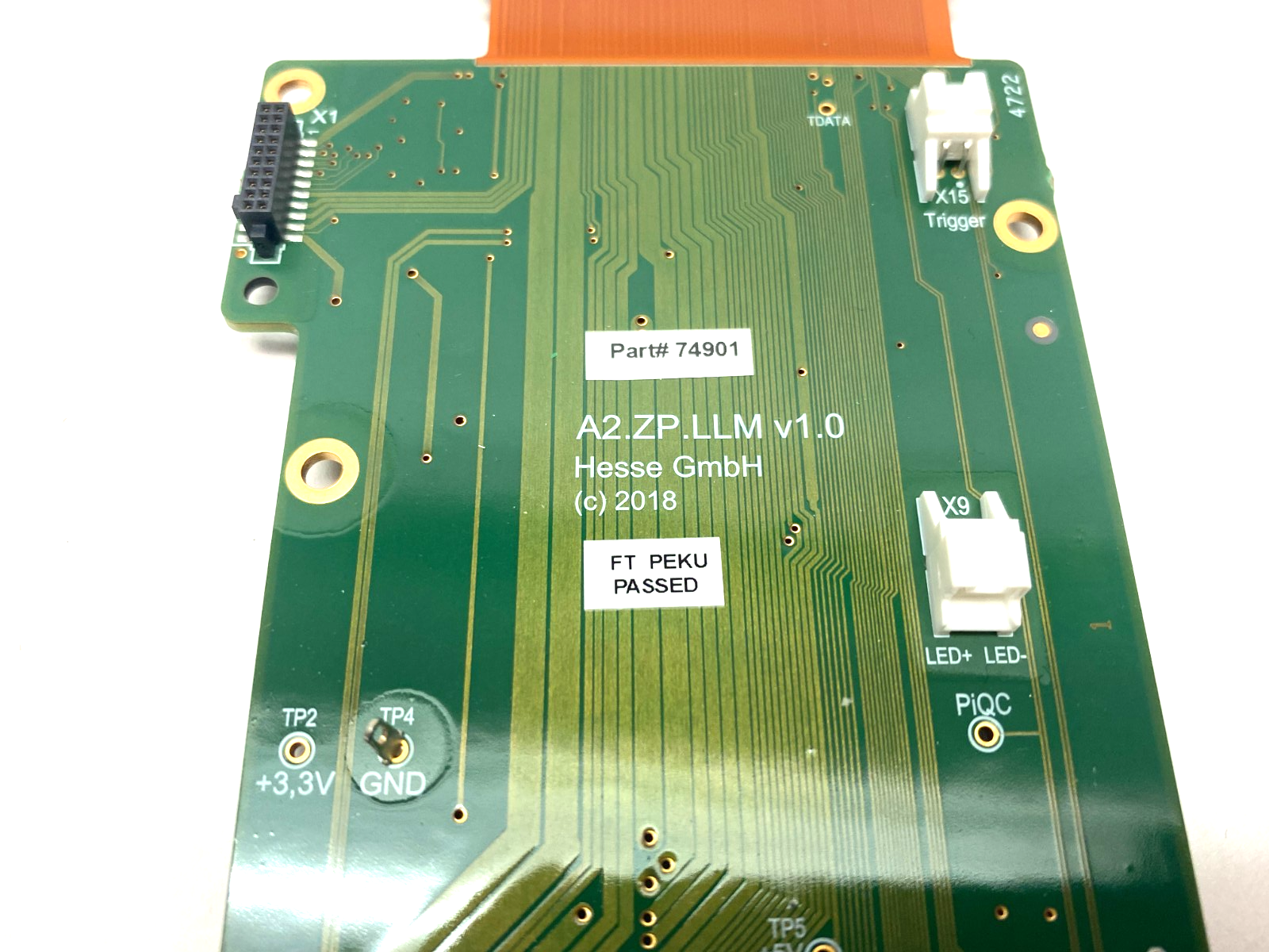 Hesse BF2-A2.ZP.LLM V1.0 Control Unit PCI Card 74901 - Maverick Industrial Sales