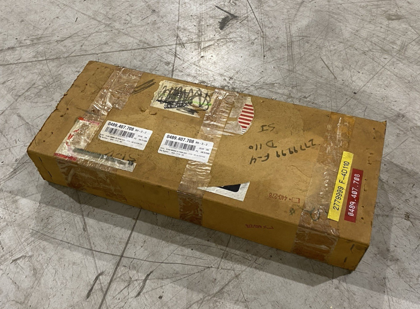 Bimba UGS-1712-AD Ultran Rodless Slide Cylinder Gold Coupling Strength - Maverick Industrial Sales