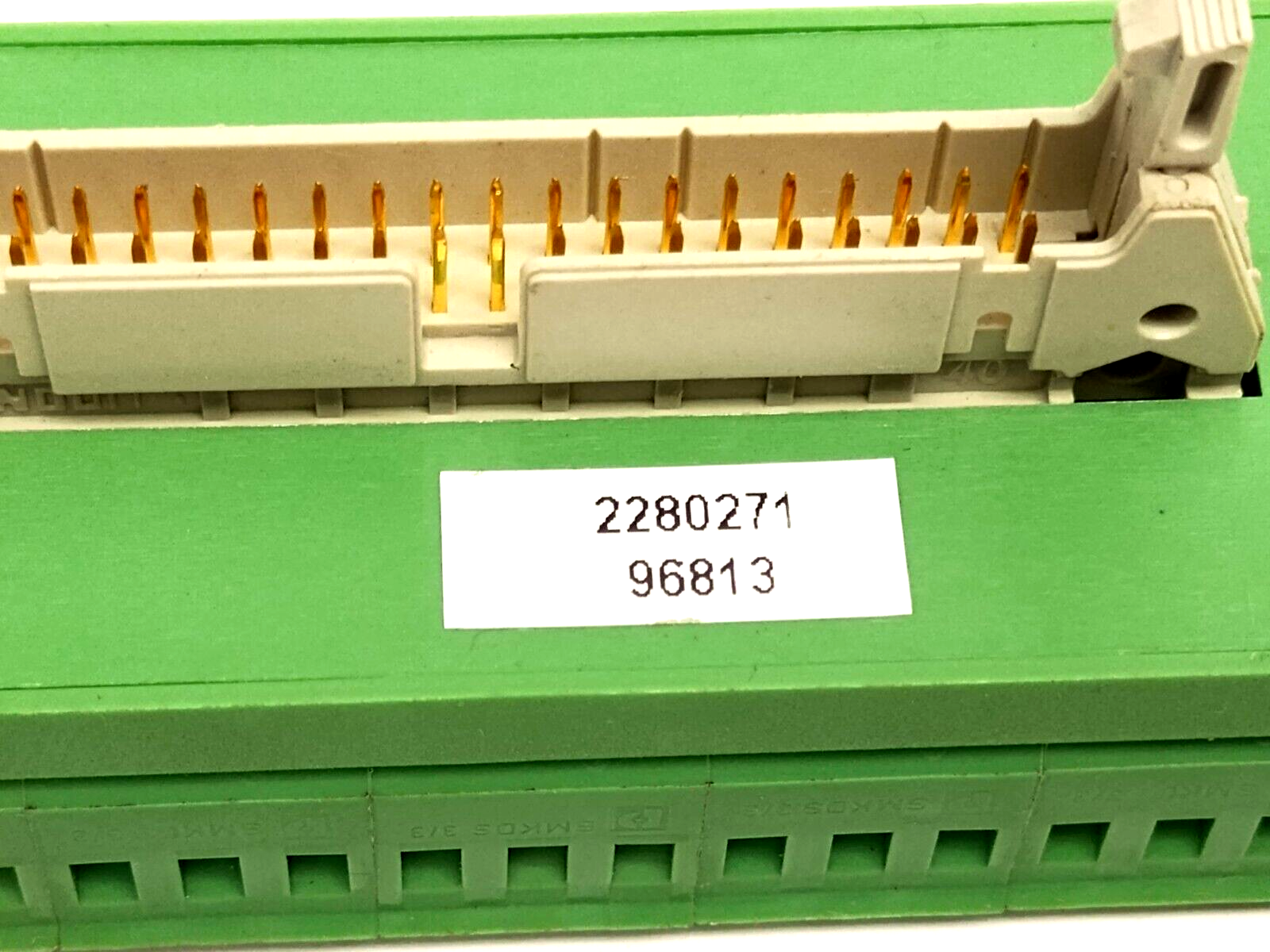 Phoenix Contact Typ DFLK 40 Feed-Through Interface Module 2280271 MISSING LATCH - Maverick Industrial Sales