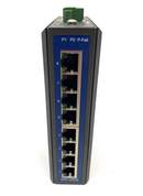 Advantech EKI-2528 Unmanaged Industrial Ethernet Switch 8-Port 12~48VDC - Maverick Industrial Sales