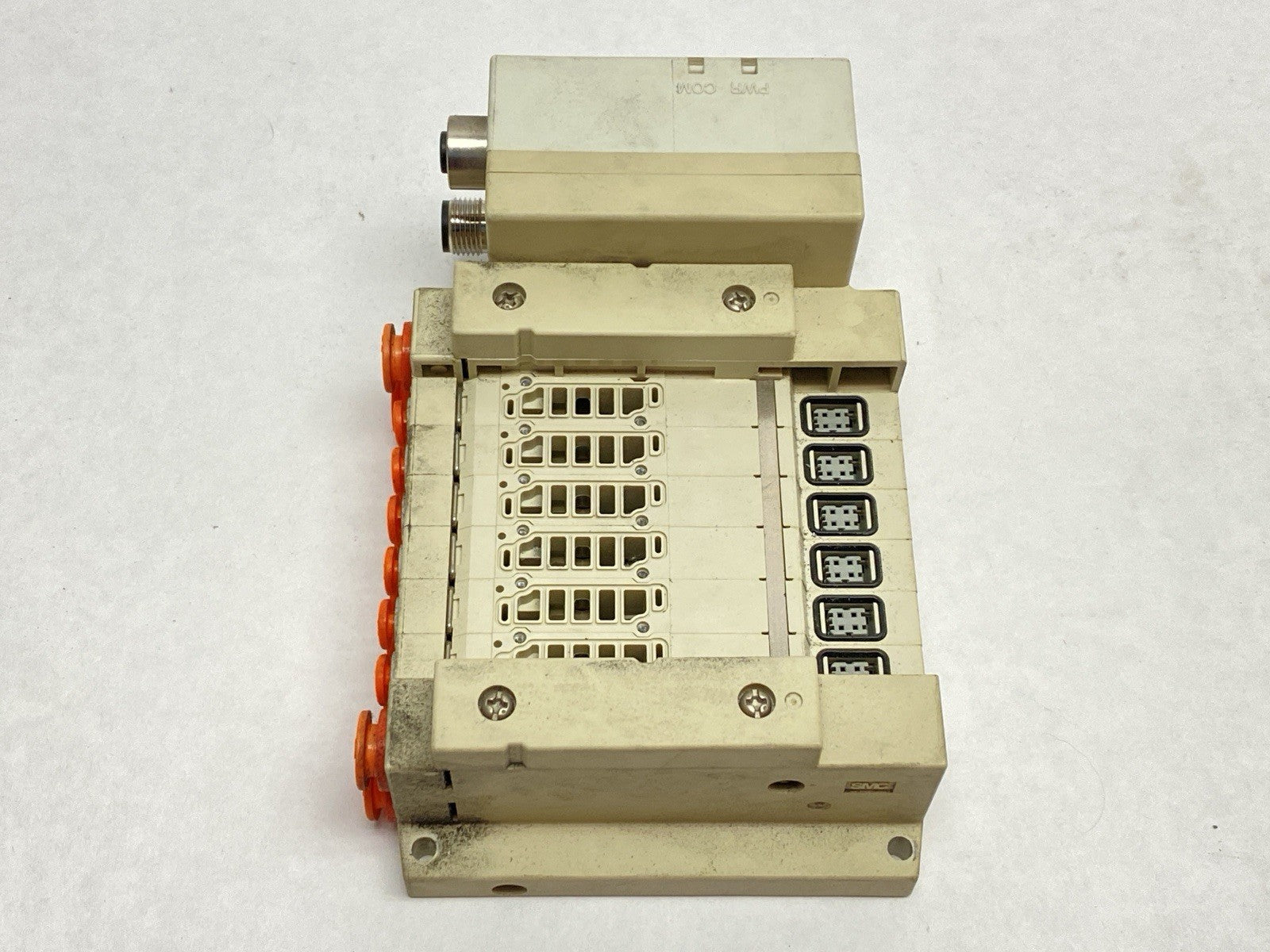 SMC 10-SS5V1-W10S0D-06U-N3 Pneumatic Manifold Assembly 6-Station - Maverick Industrial Sales
