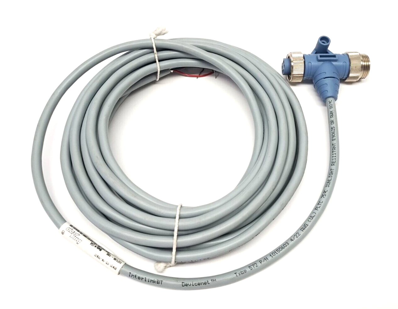 Turck RSM 57-572-6M-RKM 57 Tee, 7/8" Female To Male 5-Pin, 6m Cable U2136-106 - Maverick Industrial Sales