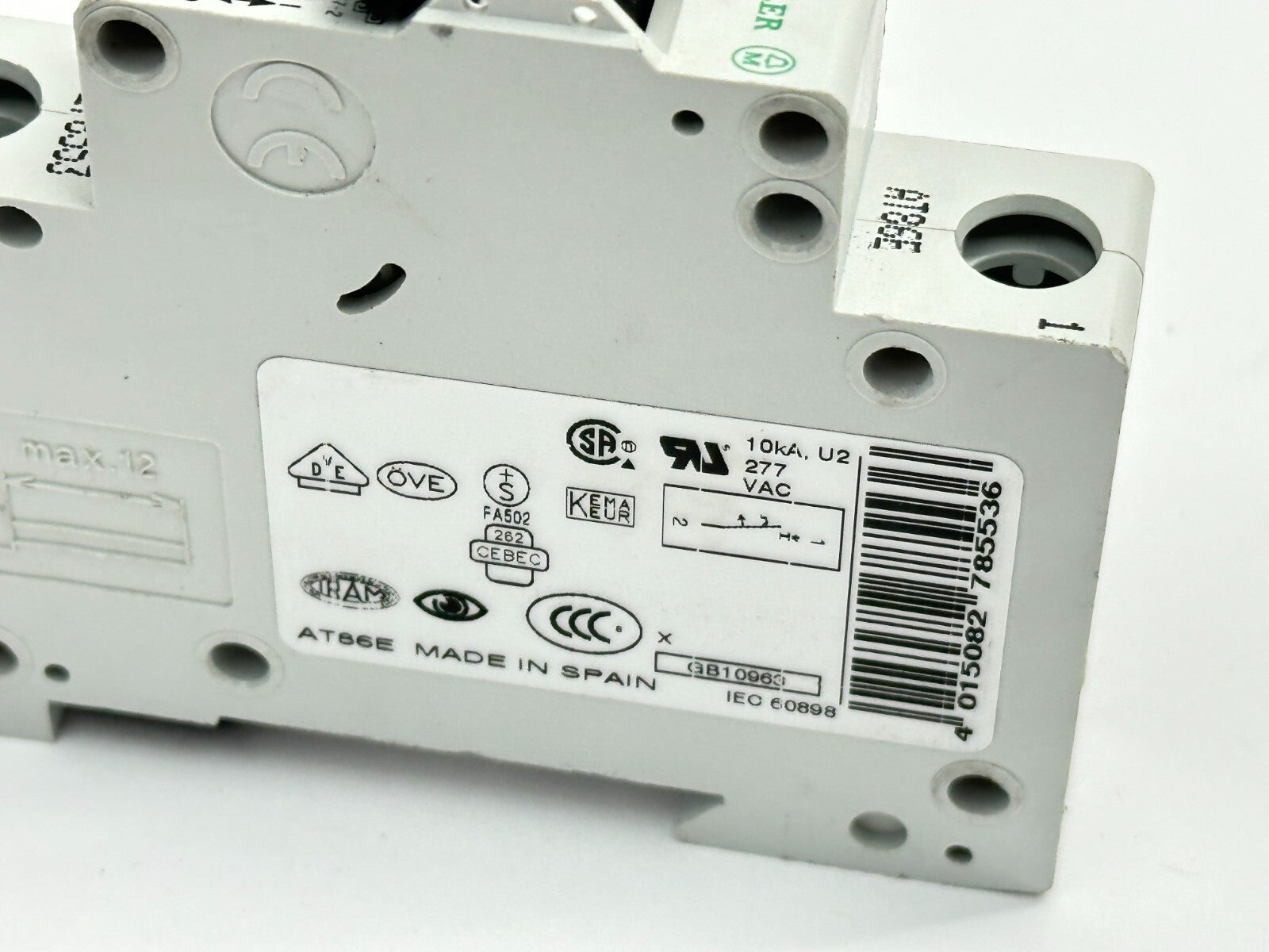 Moeller FAZ-C4/1 Miniature Circuit Breaker 1-Pole 4A - Maverick Industrial Sales