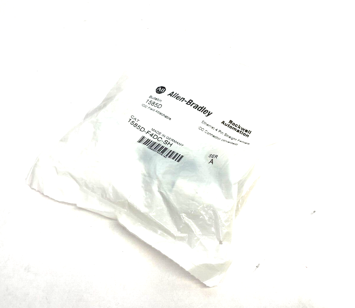 Allen Bradley 1585D-F4DC-SH Ser. A Field Attachable Ethernet IDC Connector 4-Pin - Maverick Industrial Sales