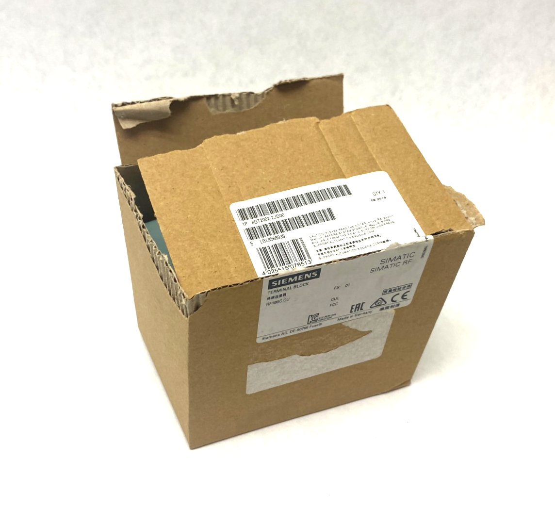 Siemens 6GT2002-2JD00 SIMATIC RF Ethernet Connection Terminal RF180C CU - Maverick Industrial Sales