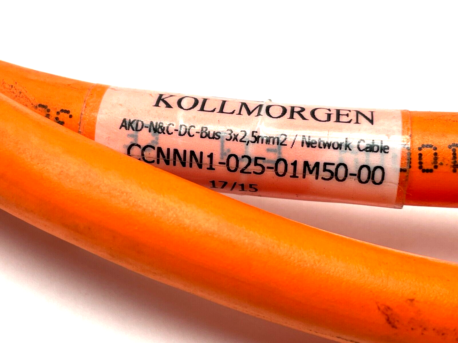 Kollmorgan CCNNN1-025-01M50-00 Motor Cable 1m Length - Maverick Industrial Sales