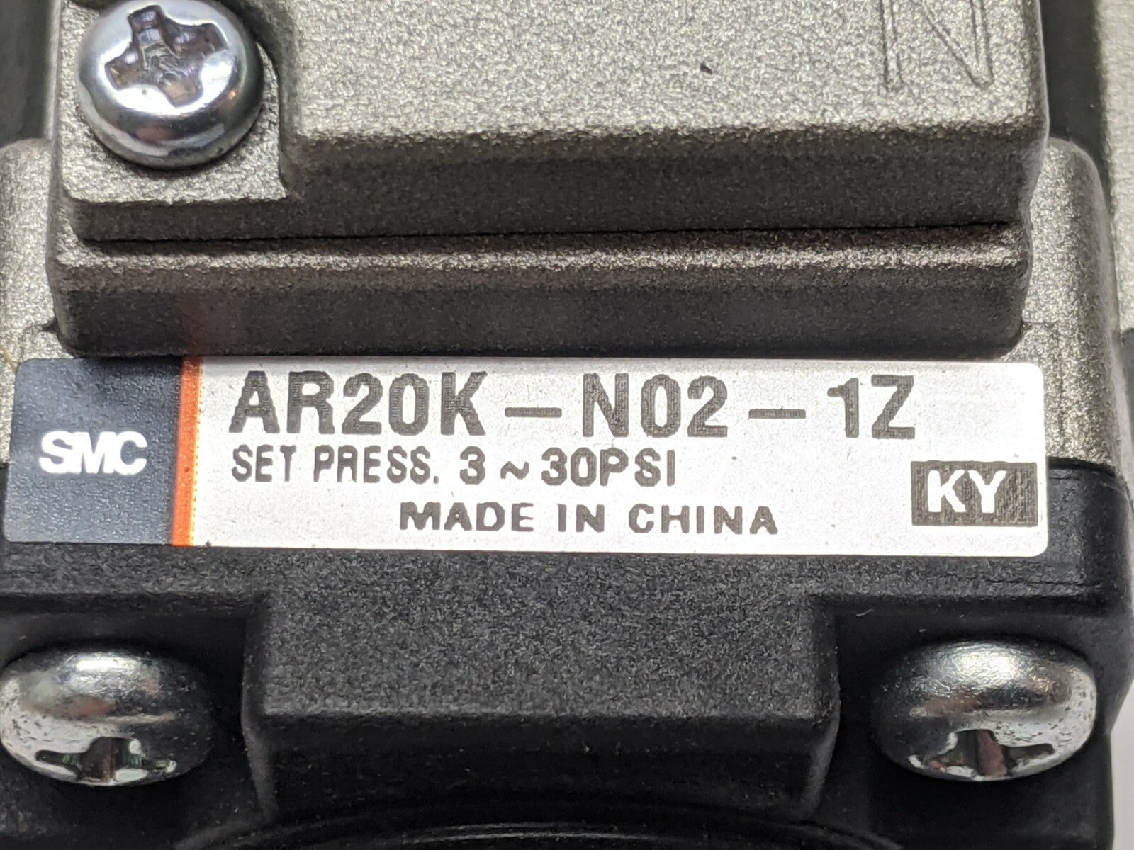 SMC AR20K-N02-1Z Pneumatic Air Pressure Regulator - Maverick Industrial Sales