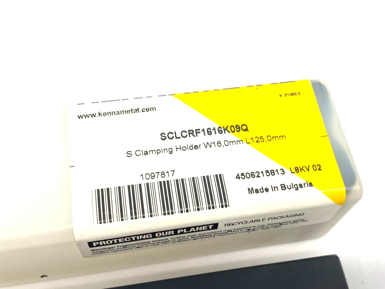 Kennametal 1097817 Screw-On Insert SCLC-F 95° SCLCRF1616K09Q - Maverick Industrial Sales