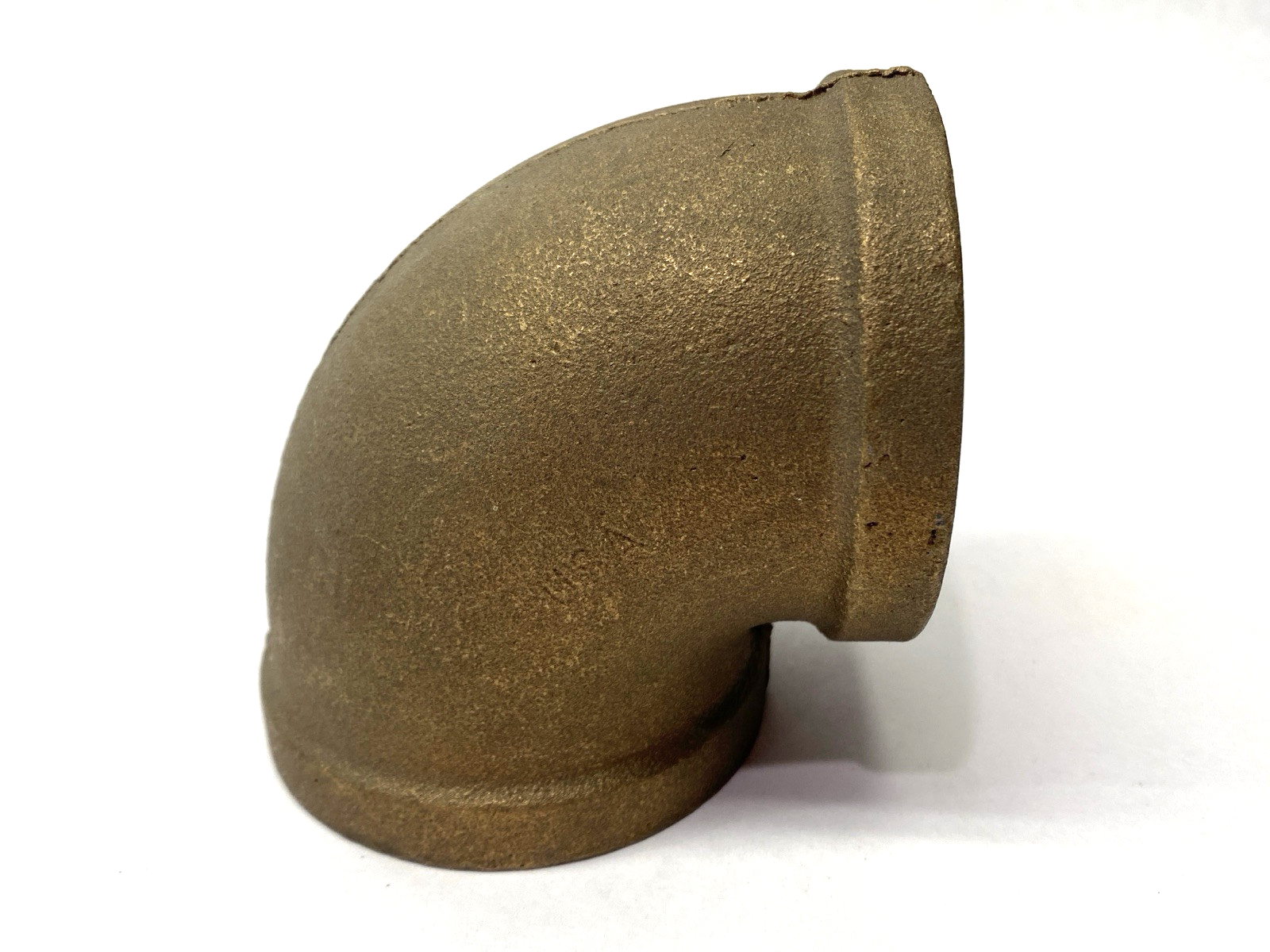 Right-Angle 2-1/4" NPT Brass Elbow - Maverick Industrial Sales
