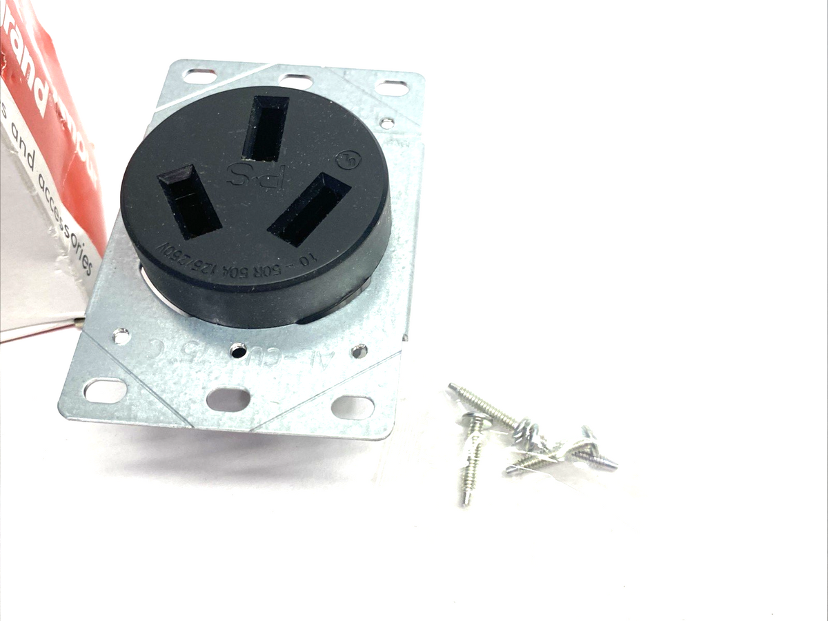 Pass & Seymour Legrand 3890 Straight Blade Range Receptacle 50A 125/250V - Maverick Industrial Sales