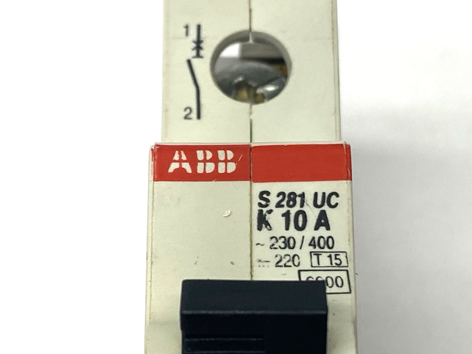 ABB S281UC-K10A Circuit Breaker 1-Pole - Maverick Industrial Sales