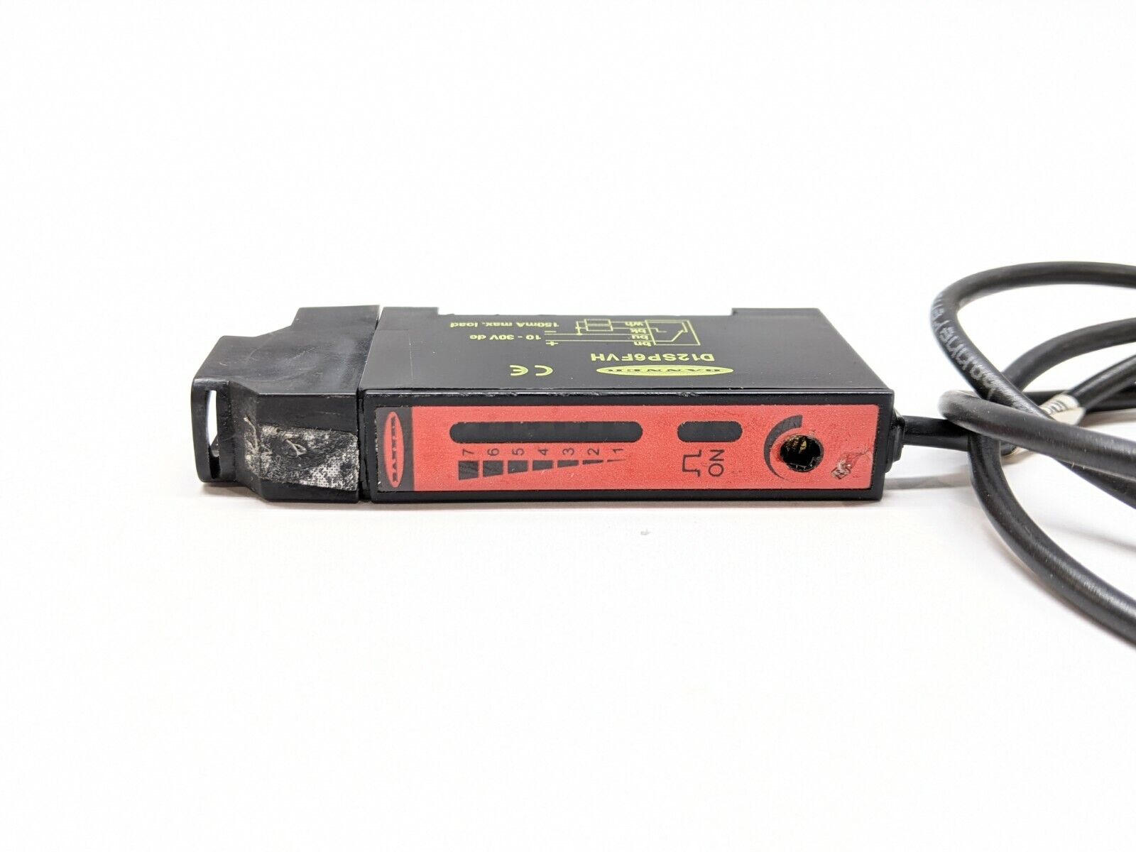 Banner D12SP6FVH D12 Series DIN Rail High Power Fiber Optic Sensor 36053 - Maverick Industrial Sales