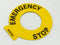 Allen Bradley 800F-15YE112 Legend Plate Emergency Stop Yellow 30.5mm LOT OF 3 - Maverick Industrial Sales