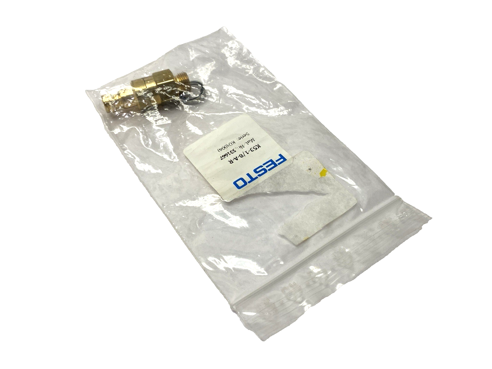 Festo KS3-1/8-A-R Quick Coupling Plug 531667 - Maverick Industrial Sales