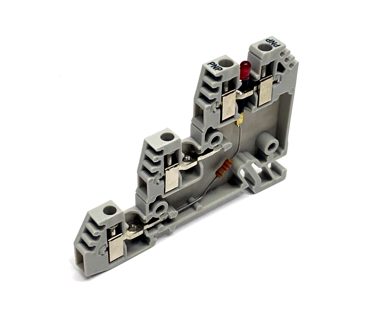Allen Bradley 1492-WTS3LP IEC Terminal Block, 3-Level, Red LED, Gray LOT OF 10 - Maverick Industrial Sales