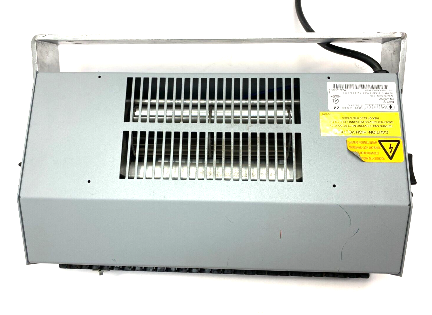 ITW Simco 4003000 Sentry Mountable Ionizing Air Blower w Adjustable Fan Speed - Maverick Industrial Sales