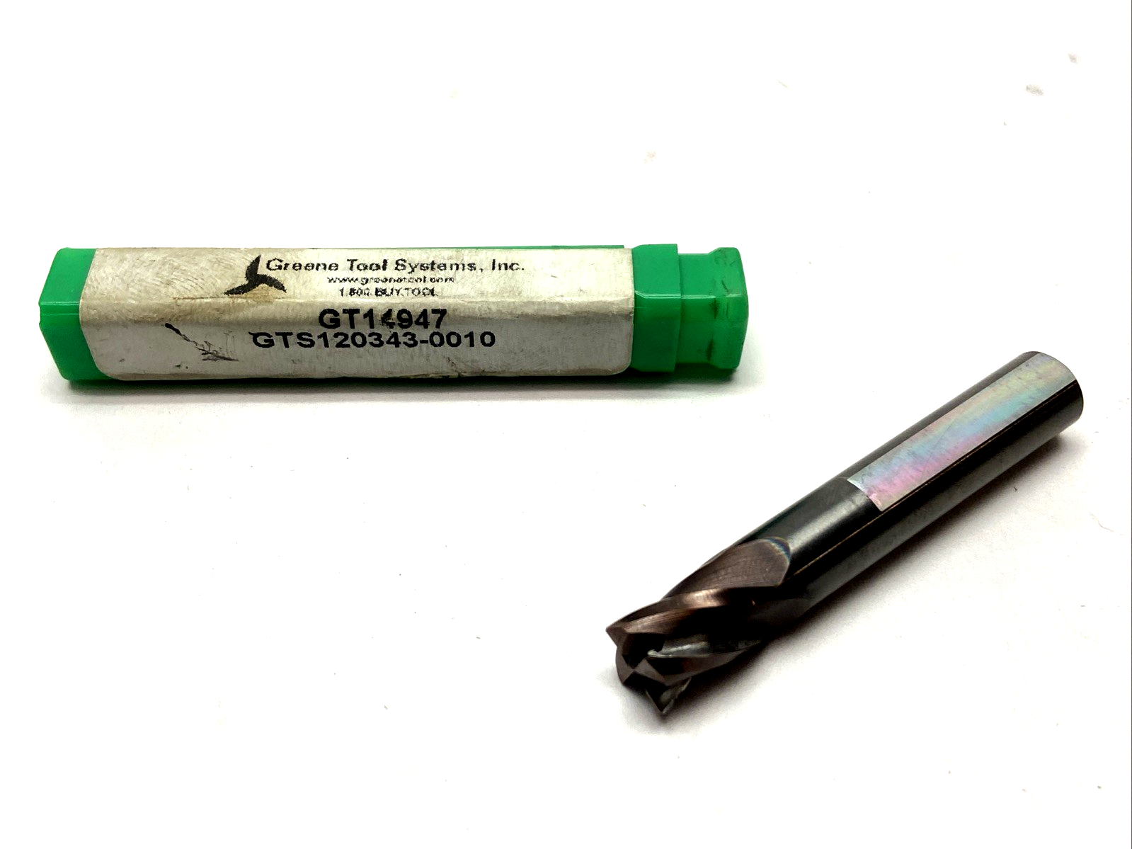 GT14947 | Greene Tool Systems Milling Reamer 10mm Shank - New – Open Box - Maverick Industrial Sales