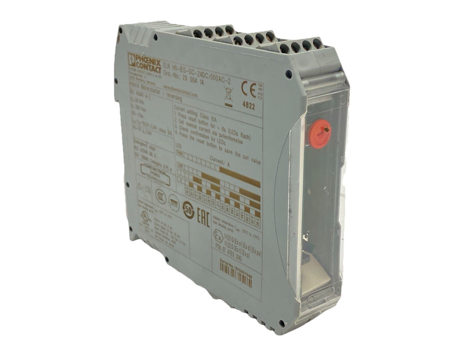 Phoenix Contact ELR H5-IES-SC- 24DC/500AC-2 Hybrid Motor Starter 2900414 - Maverick Industrial Sales
