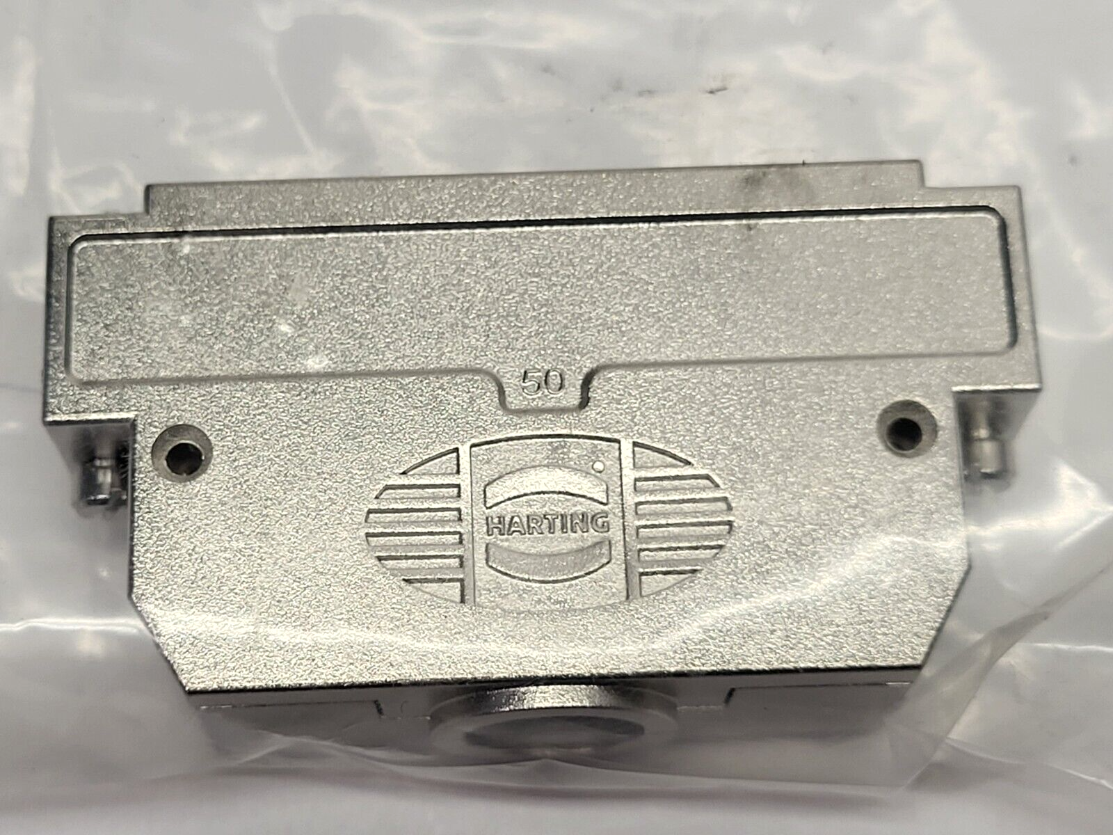 Harting 09670500443 Metal Hood Backshell D-Sub 50P - Maverick Industrial Sales