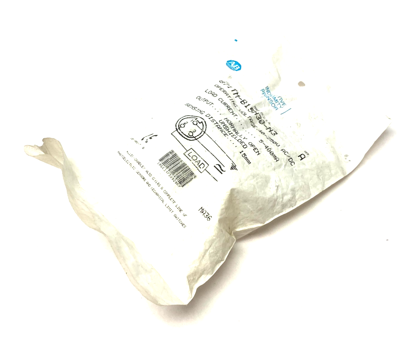 Allen Bradley 871TM-B15N30-N3 Ser. A Metal Faced Inductive Proximity Sensor - Maverick Industrial Sales