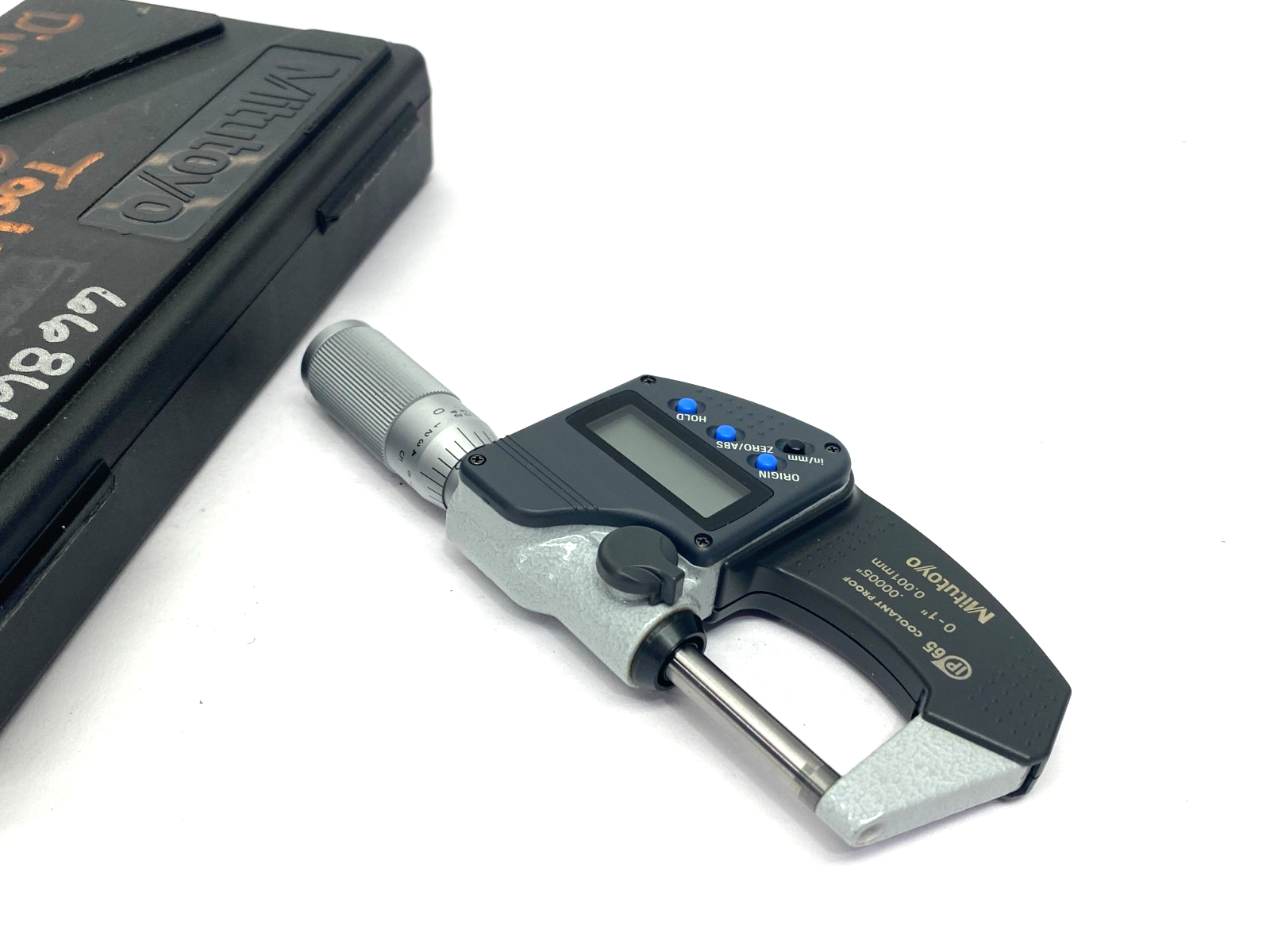 Mitutoyo 293-348-30 Digimatic Micrometer IP65 Coolant-Proof MDC-1"PXF NO BATTERY - Maverick Industrial Sales