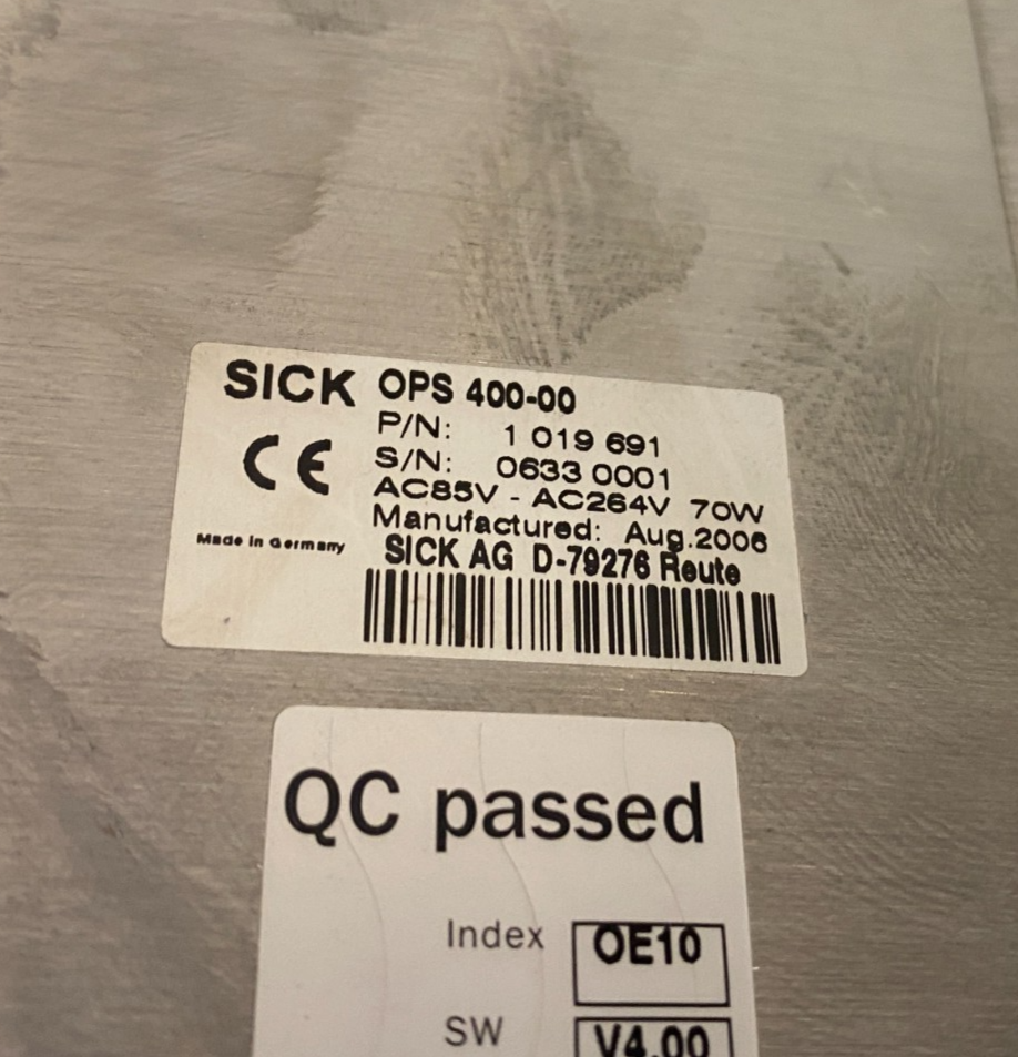 OPS400-00 | Sick Standard Density OMNI Portal Scanner 1019691 - Used - Maverick Industrial Sales