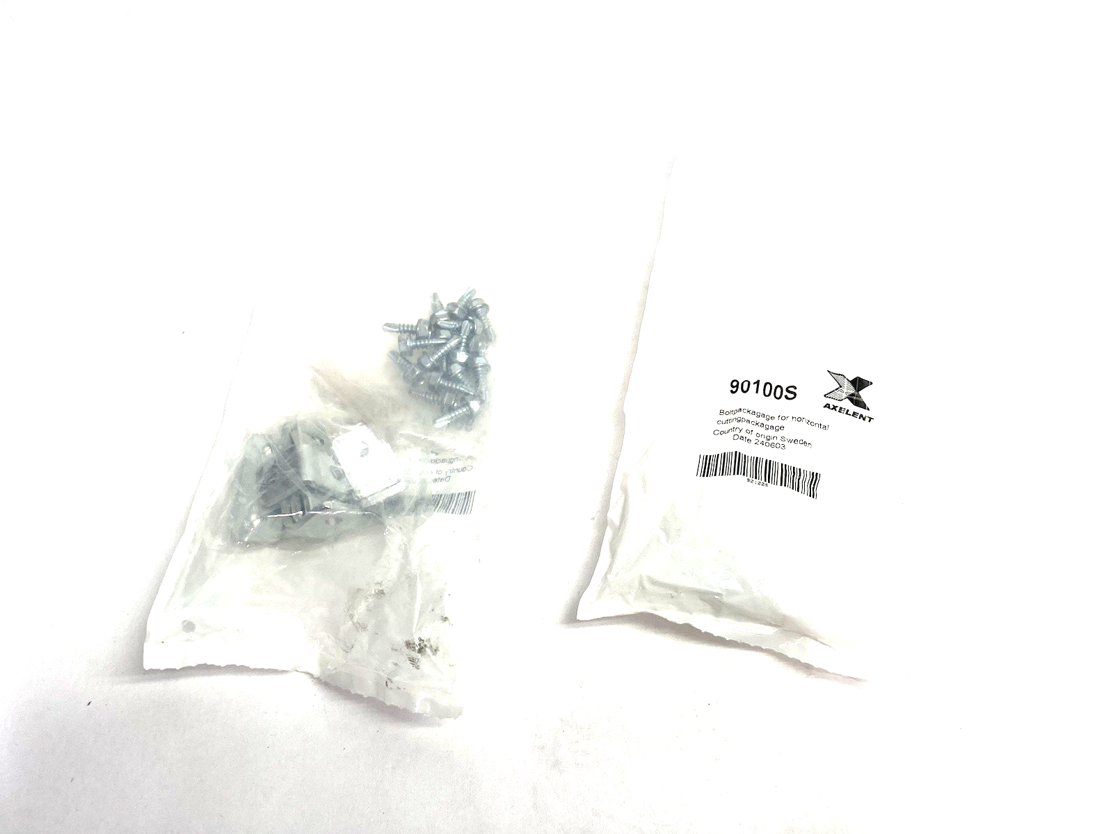 90100S | Axelent Bolt Package for Horizontal Cutting Kit LOT OF 2 - New - Maverick Industrial Sales