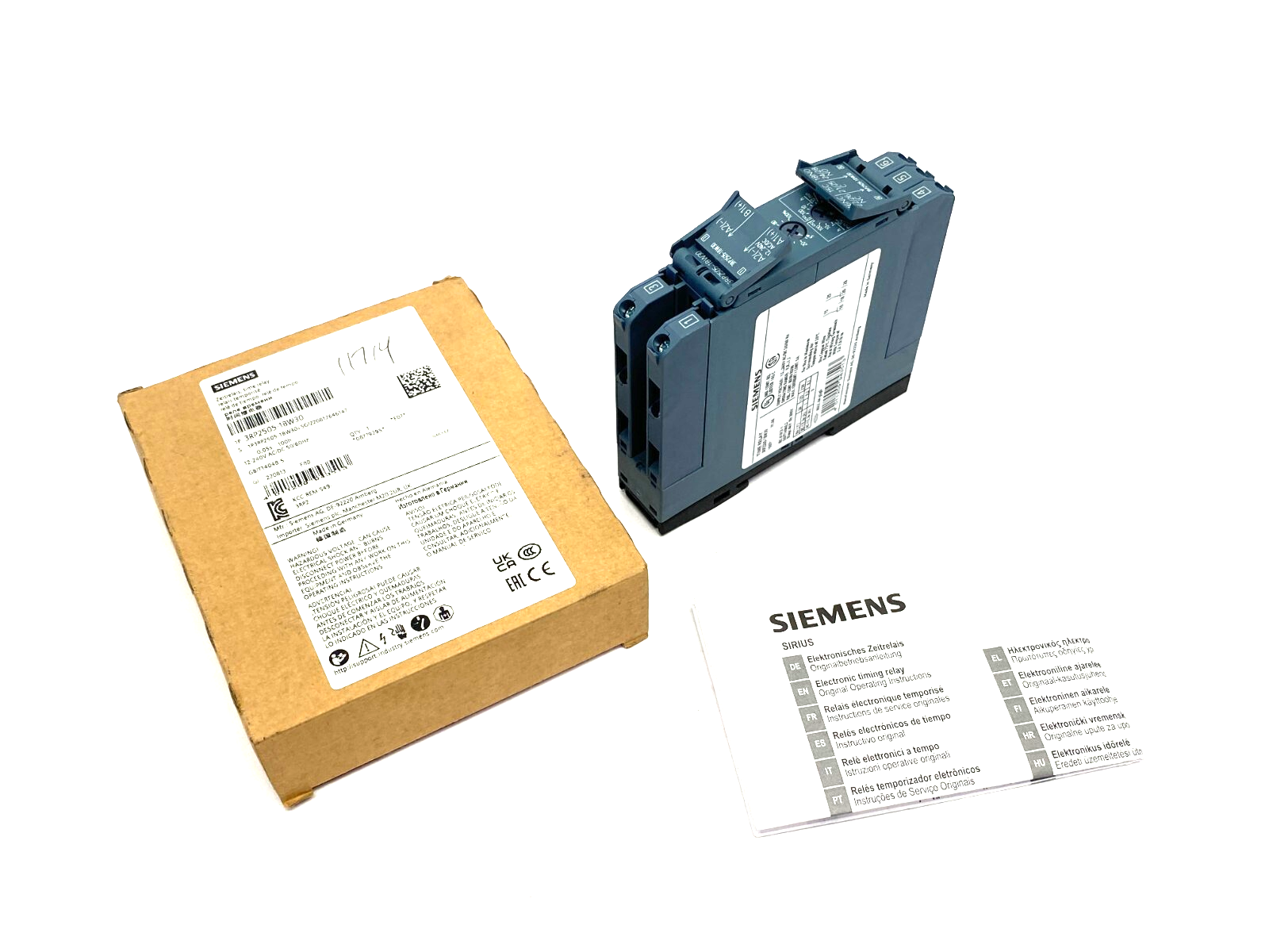 Siemens 3RP2505-1BW30 Multifunction Timing Relay 2-Change Over Contacts - Maverick Industrial Sales